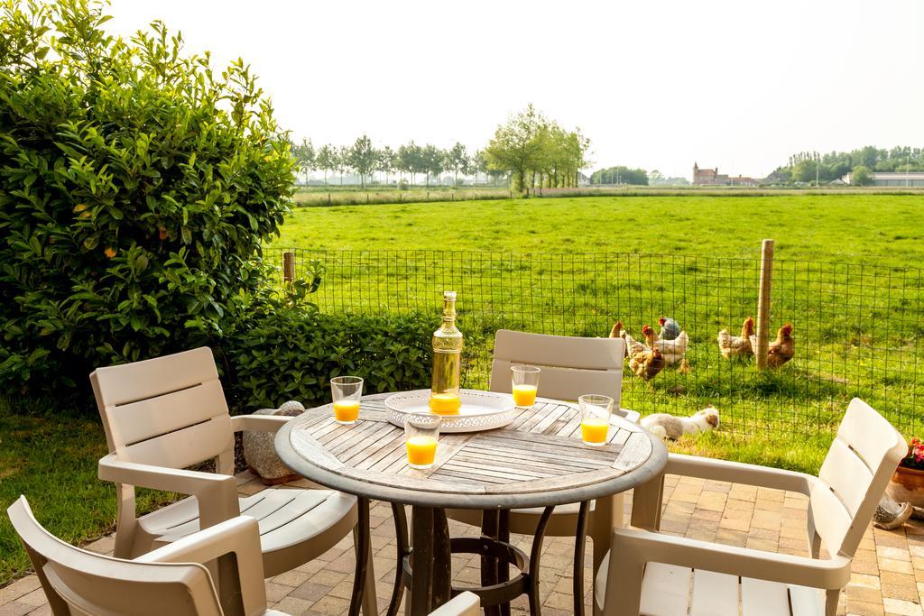 B&B Het Polderhof Яббеке Экстерьер фото